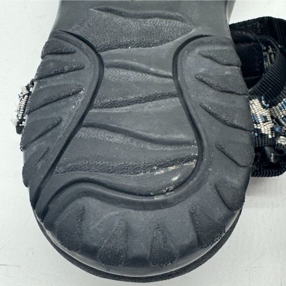 Teva Womens Sport Sandals Size 9 Black Aztec Slingback Outdoor Casual Comfort - Picture 16 of 16